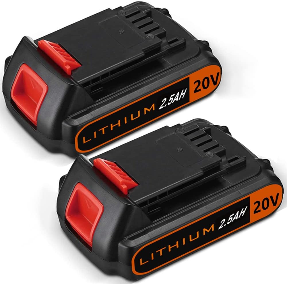 VANON 7.0Ah 20 Volt Replacement for Dewalt 20V Max Battery Lithium Ion Compatible with Dewalt Battery DCB200 DCB204 DCB206 DCB201 DCB203 DCB181 DCB180 2 Pack