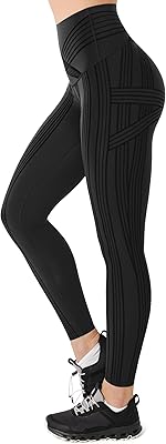 Fanka Powerband Resistance High Intensity Leggings, Full-Length, Reversible with Upgraded Compression Design