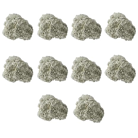 Brass Rock Specimens (10 Pieces) - Metamorphic Rocks for Science Classrooms - Geologist Selected & Hand Processed - Class Pack, Education Collection
